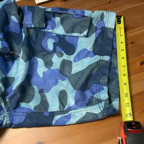 Ocean Earth NWOT Mens Lined Board Shorts, Camo, 2 Velcro Pockets, 1 Key Pocket - Picture 7 of 17